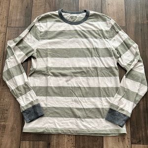 Men’s Madewell Long Sleeved Striped Tee